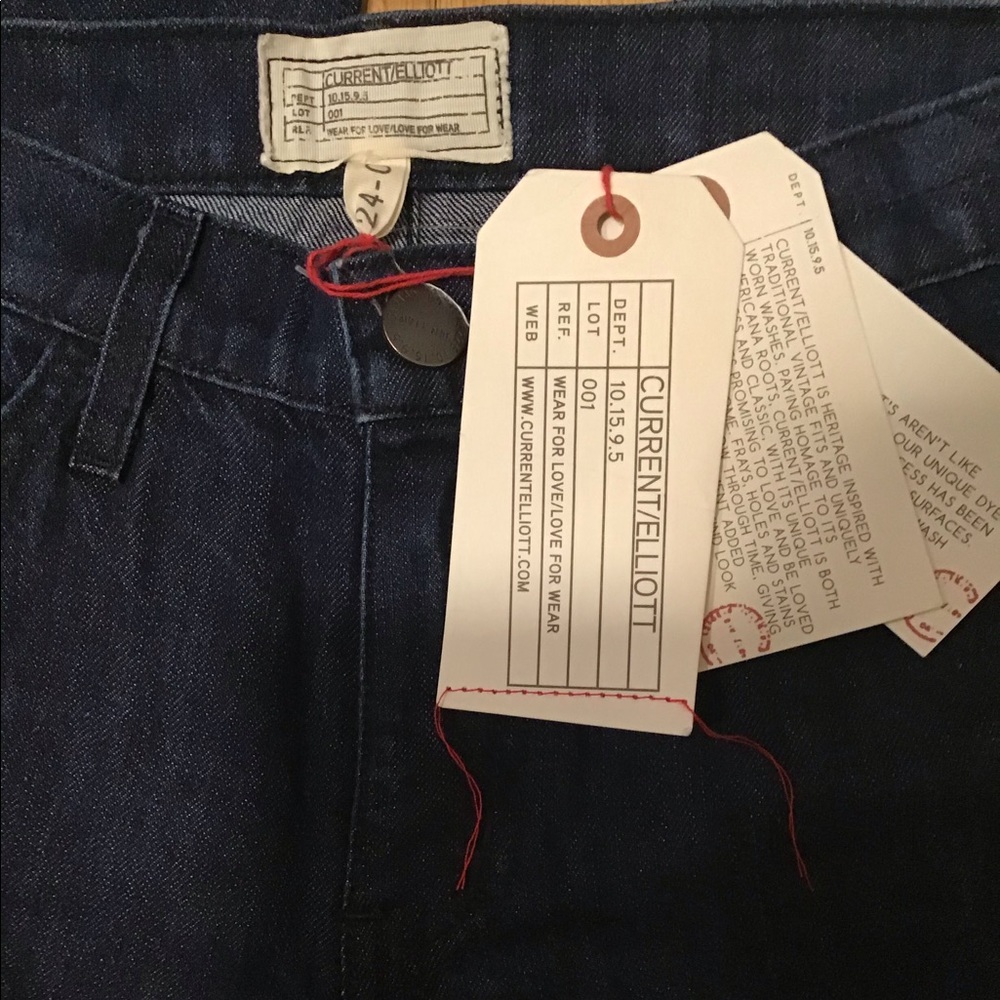 Current Elliot Straight Leg Jeans